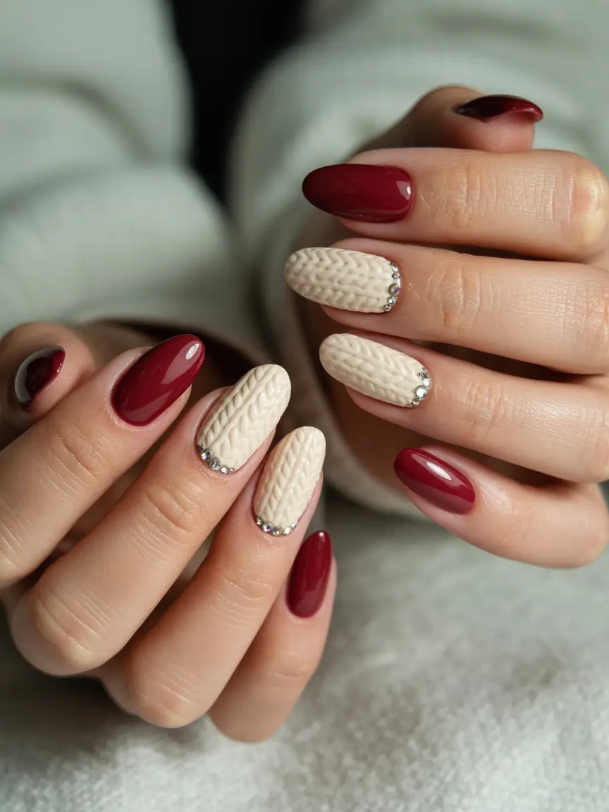 Fall Sweater Nails 2025: Cozy & Trendy Manicure Ideas for Autumn