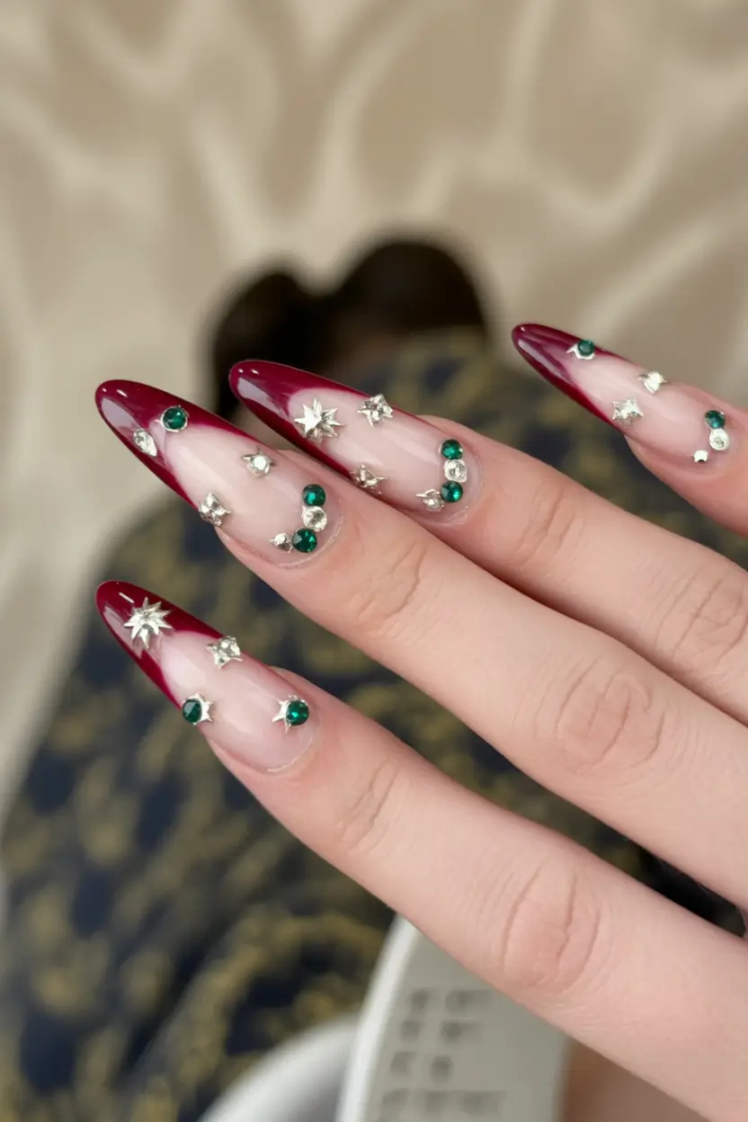 Long Fall Nails Trends 2025 – Acrylic, Almond & Coffin Ideas