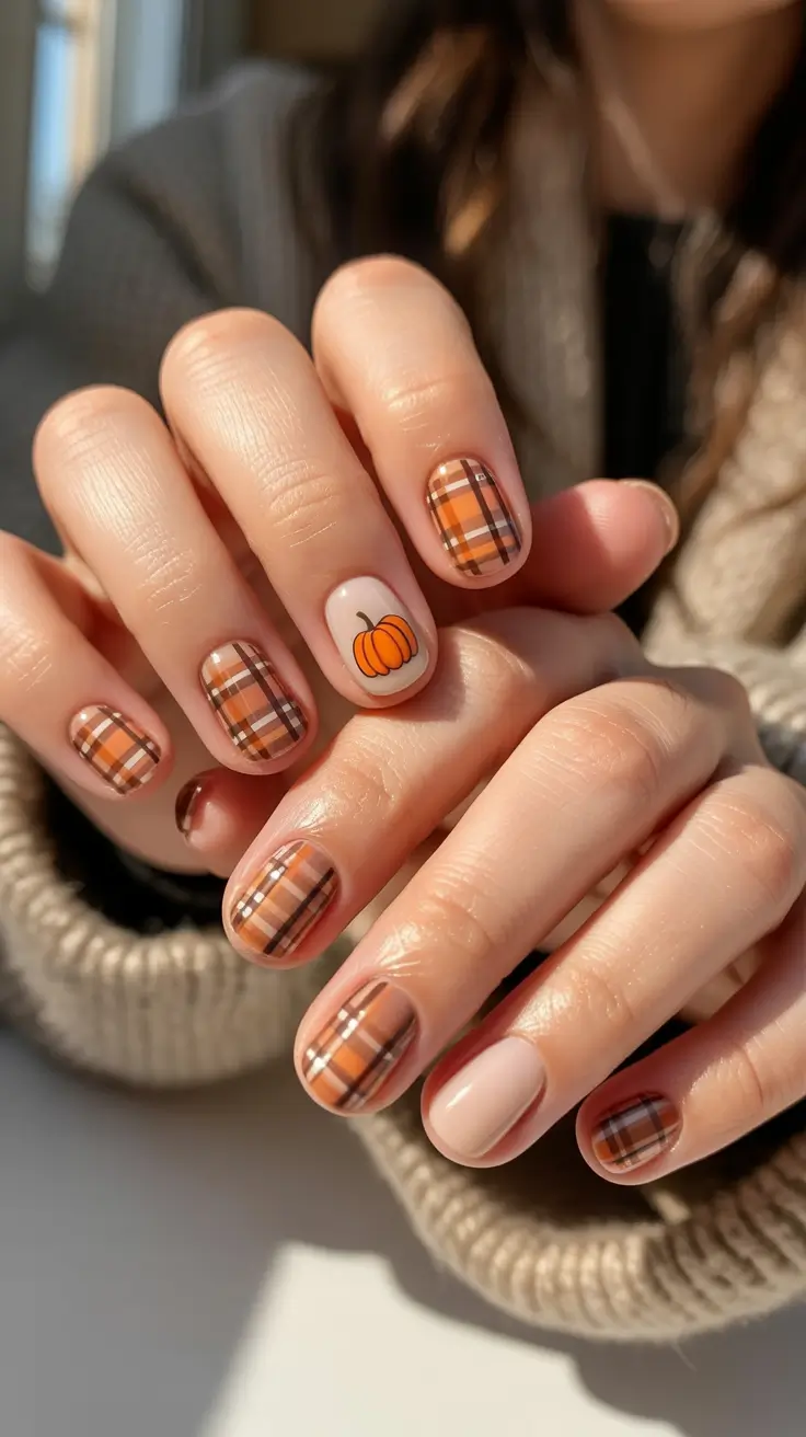 Round Fall Nails 2025: Best Designs and Colors for the Season