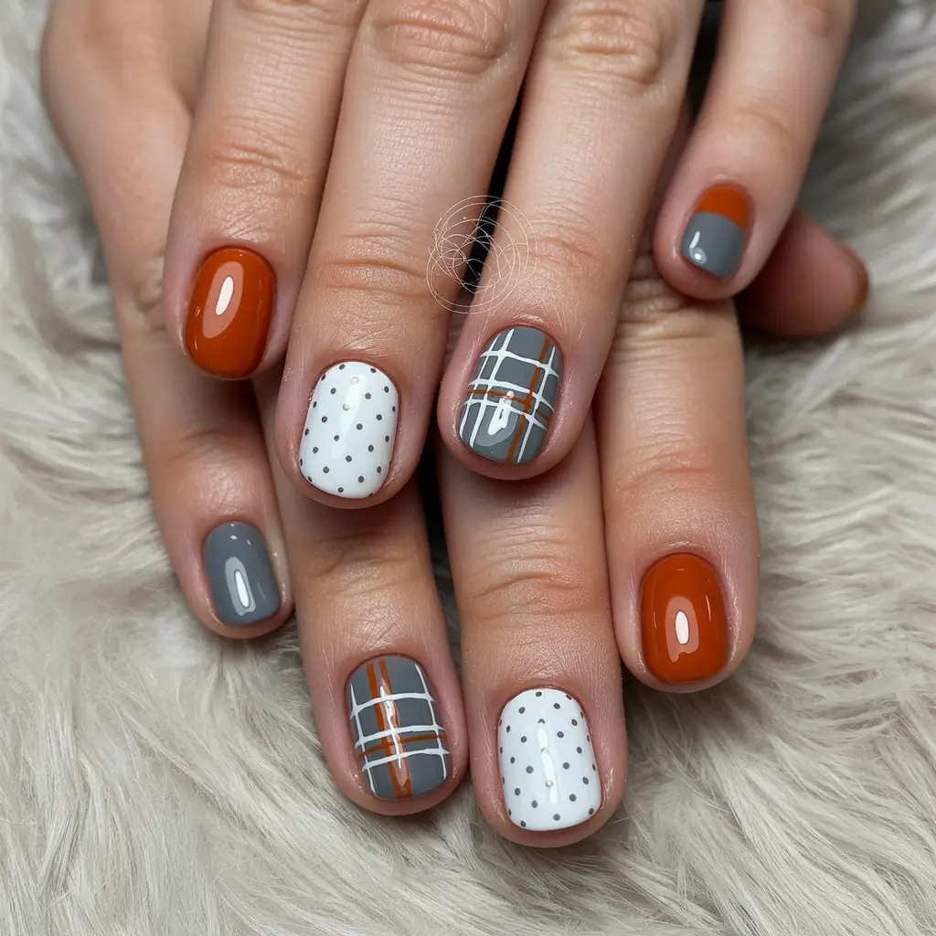 Round Fall Nails 2025: Best Designs and Colors for the Season