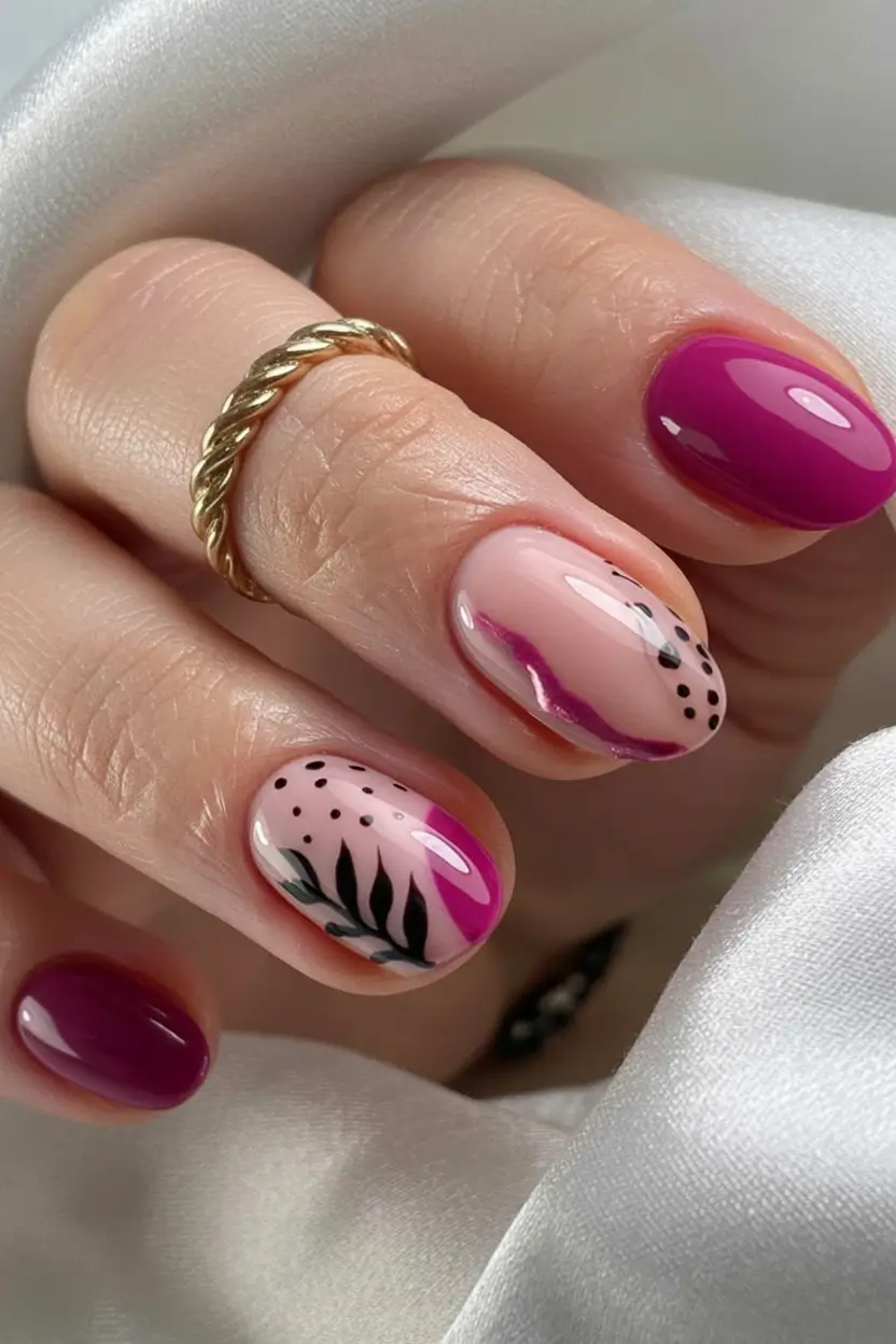 Round Fall Nails 2025: Best Designs and Colors for the Season