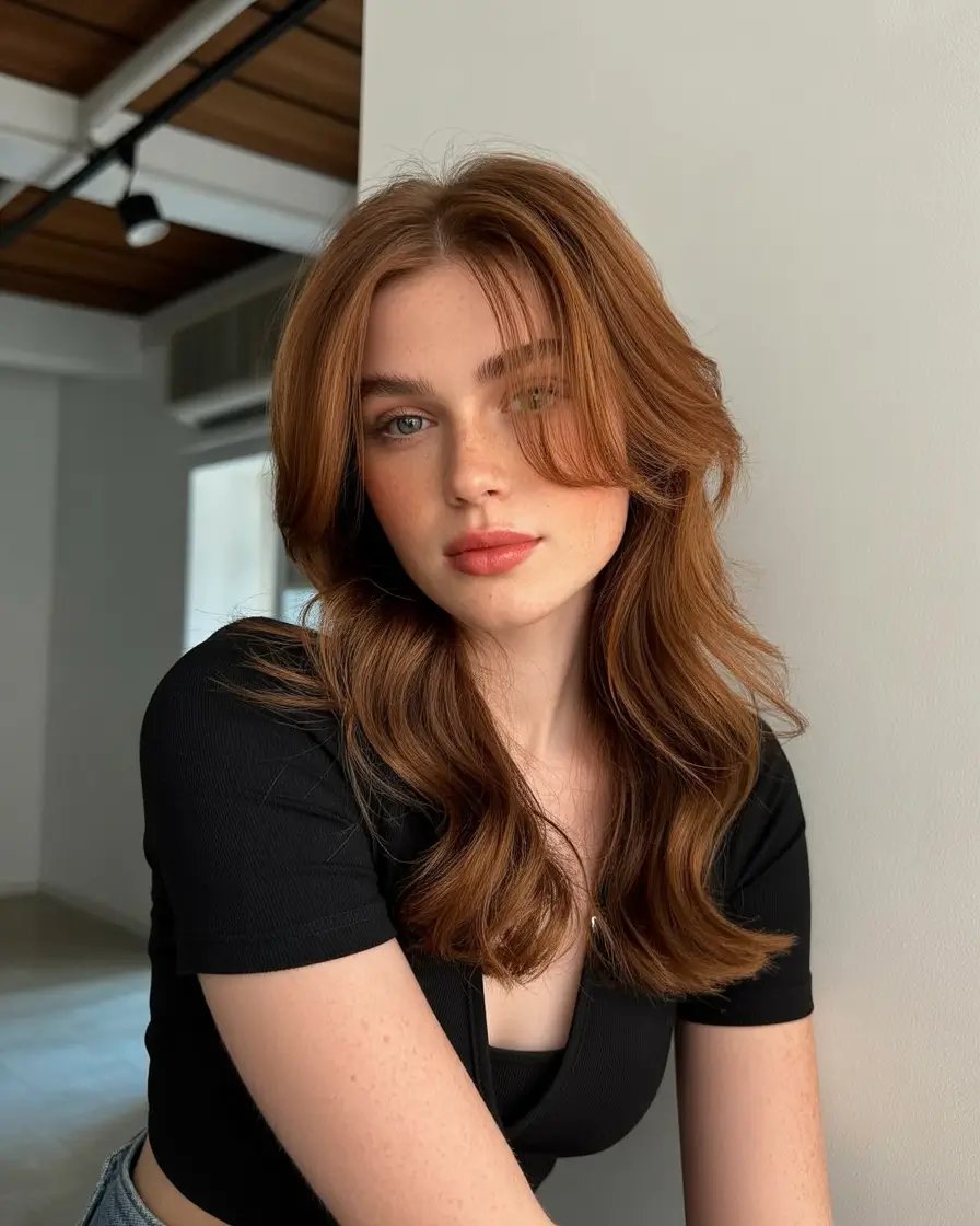 Auburn Hair Colors for Winter 2025 / 2026 — Warm, Luminous, and Timeless Ideas