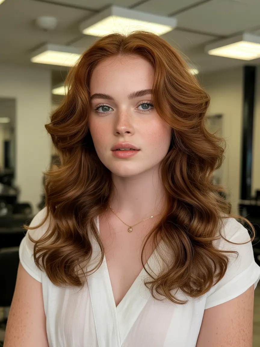 Auburn Hair Colors for Winter 2025 / 2026 — Warm, Luminous, and Timeless Ideas