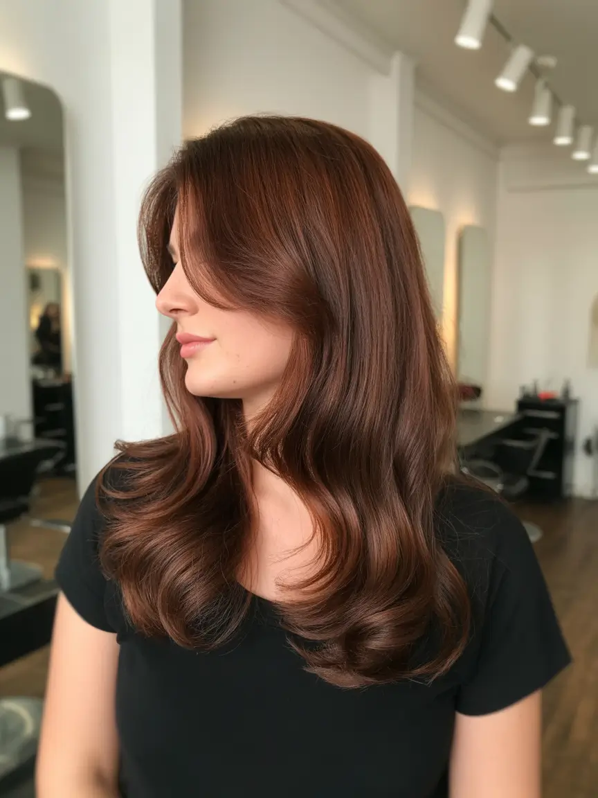 Auburn Hair Colors for Winter 2025 / 2026 — Warm, Luminous, and Timeless Ideas