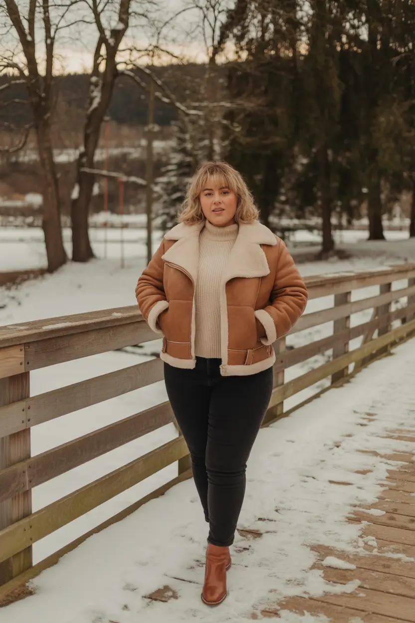 Curvy Winter Outfits 2025 / 2026 Style Guide: Chic Plus Size Looks for Cold Weather