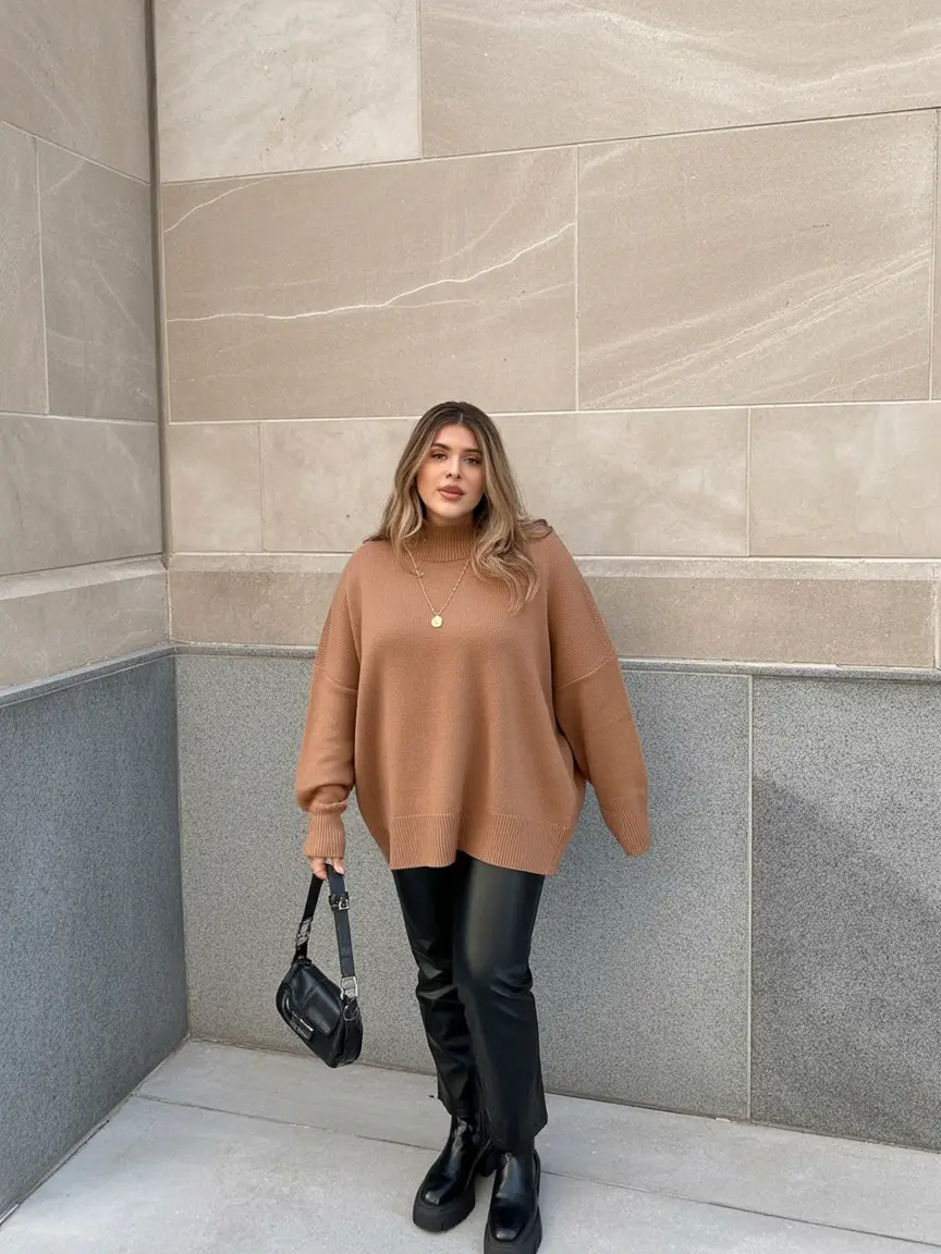 Curvy Winter Outfits 2025 / 2026 Style Guide: Chic Plus Size Looks for Cold Weather