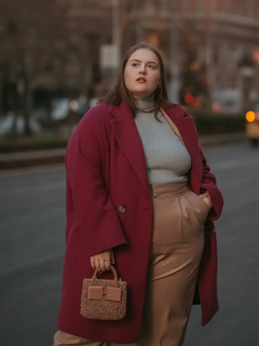 Curvy Winter Outfits 2025 / 2026 Style Guide: Chic Plus Size Looks for Cold Weather