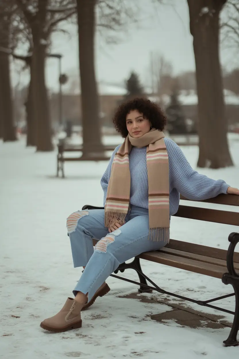 Curvy Winter Outfits 2025 / 2026 Style Guide: Chic Plus Size Looks for Cold Weather