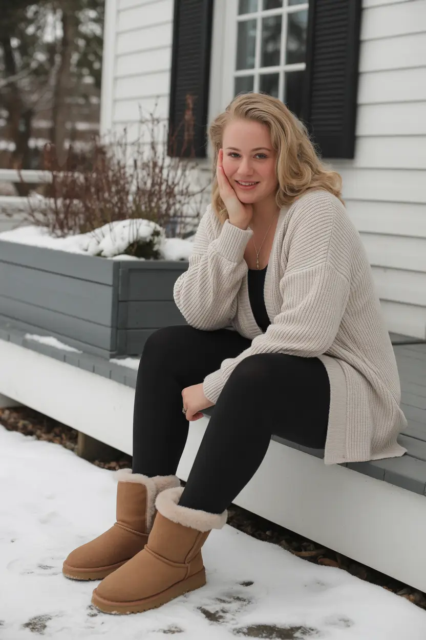 Curvy Winter Outfits 2025 / 2026 Style Guide: Chic Plus Size Looks for Cold Weather