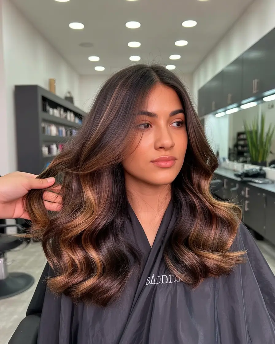 Dark Skin Hair Colors Winter 2025–2026: Warm, Radiant Shades for Every Glow