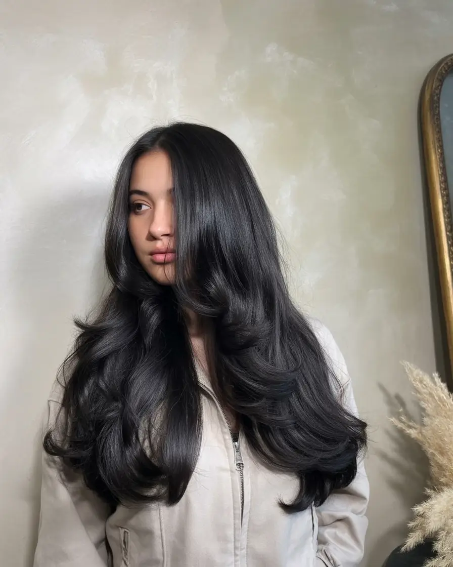 Deep Winter Hair Colors Ideas 2025 / 2026: Luxe Brunettes, Blondes & Cool-Toned Perfection