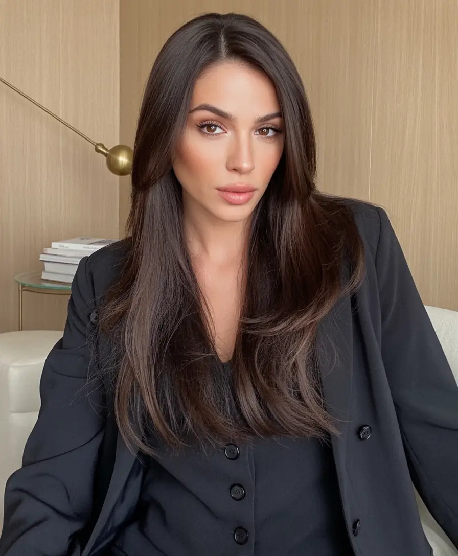 Deep Winter Hair Colors Ideas 2025 / 2026: Luxe Brunettes, Blondes & Cool-Toned Perfection