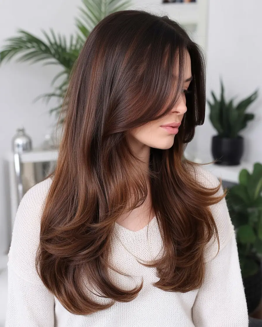 Deep Winter Hair Colors Ideas 2025 / 2026: Luxe Brunettes, Blondes & Cool-Toned Perfection