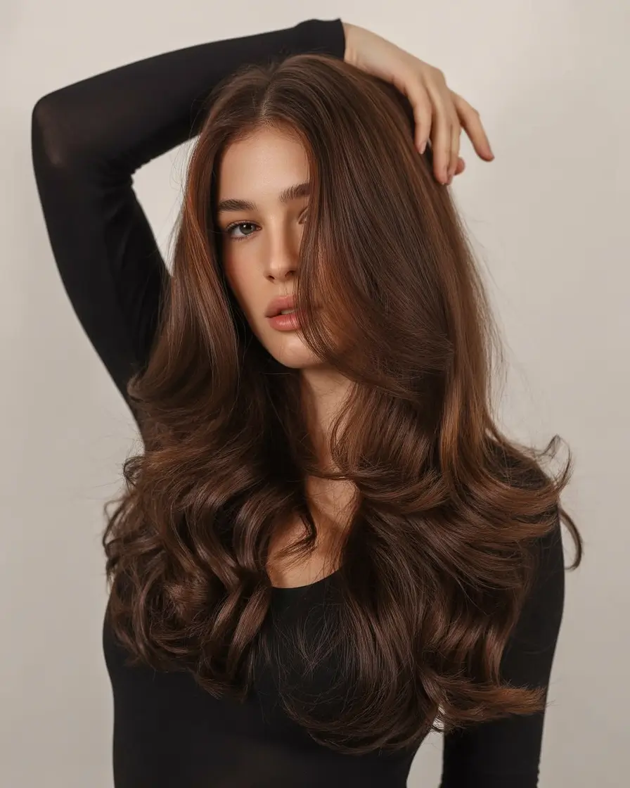 Deep Winter Hair Colors Ideas 2025 / 2026: Luxe Brunettes, Blondes & Cool-Toned Perfection