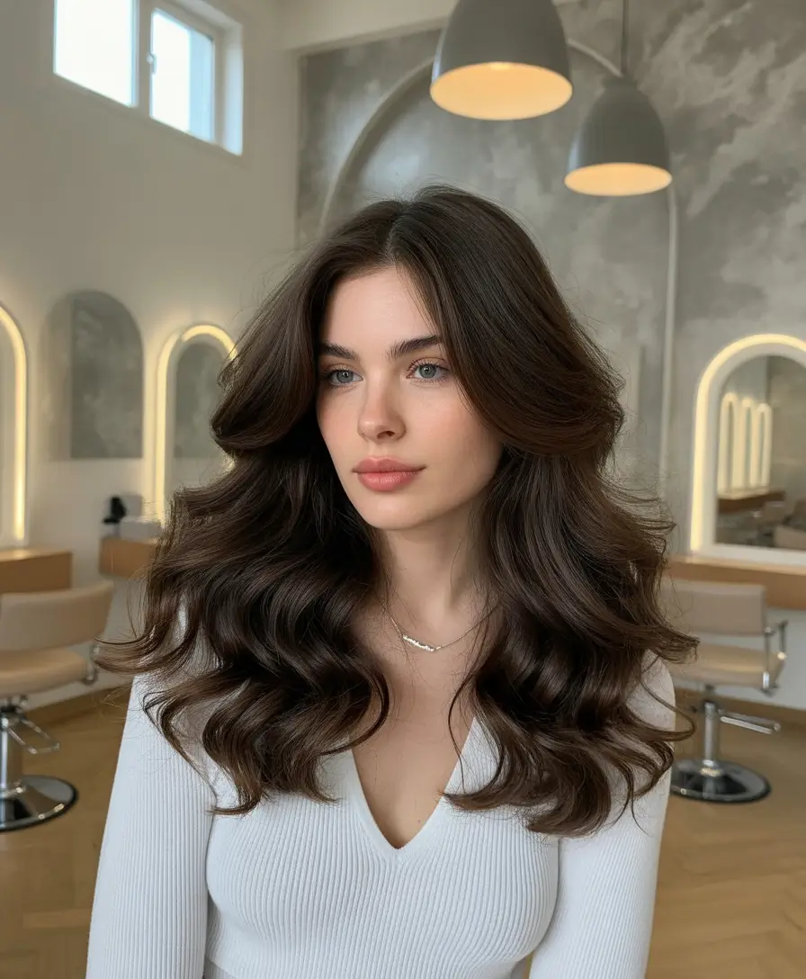 Deep Winter Hair Colors Ideas 2025 / 2026: Luxe Brunettes, Blondes & Cool-Toned Perfection