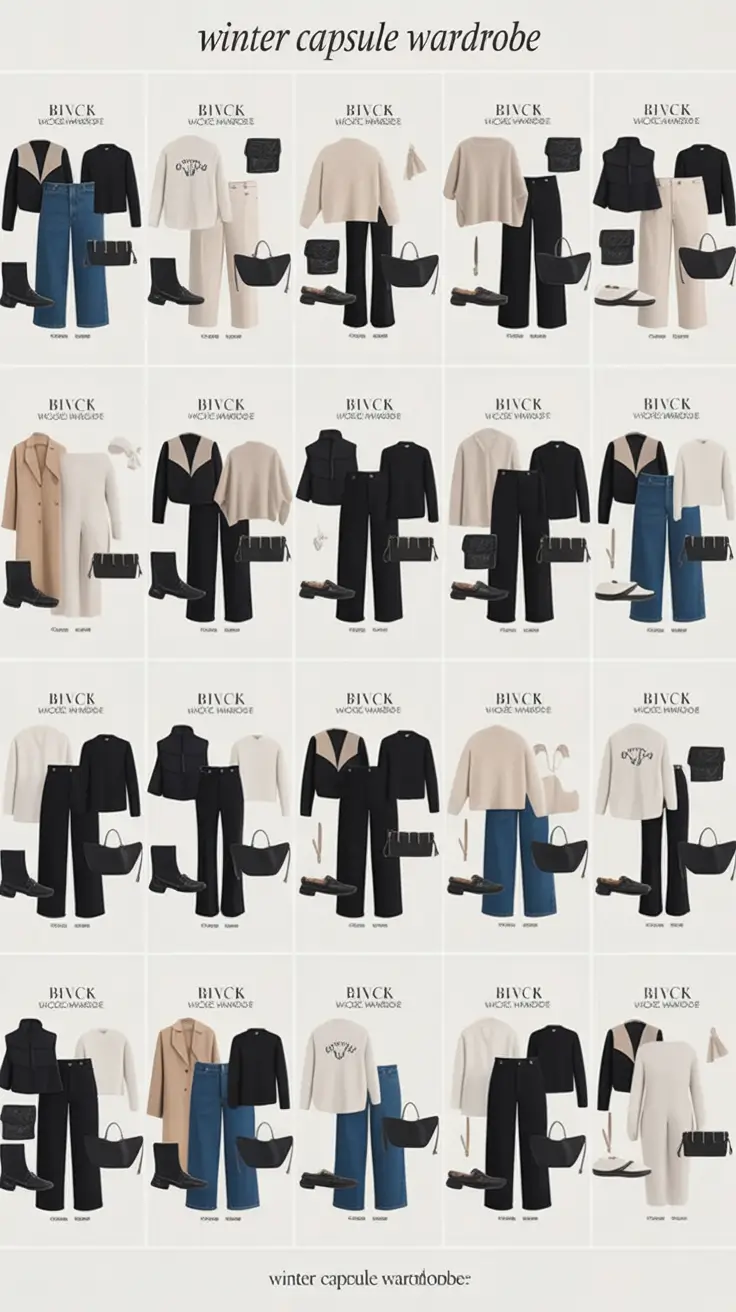 Modern Capsule Wardrobe Plus Size Winter 2025–2026: Effortless, Chic & Confident Looks for Every Woman