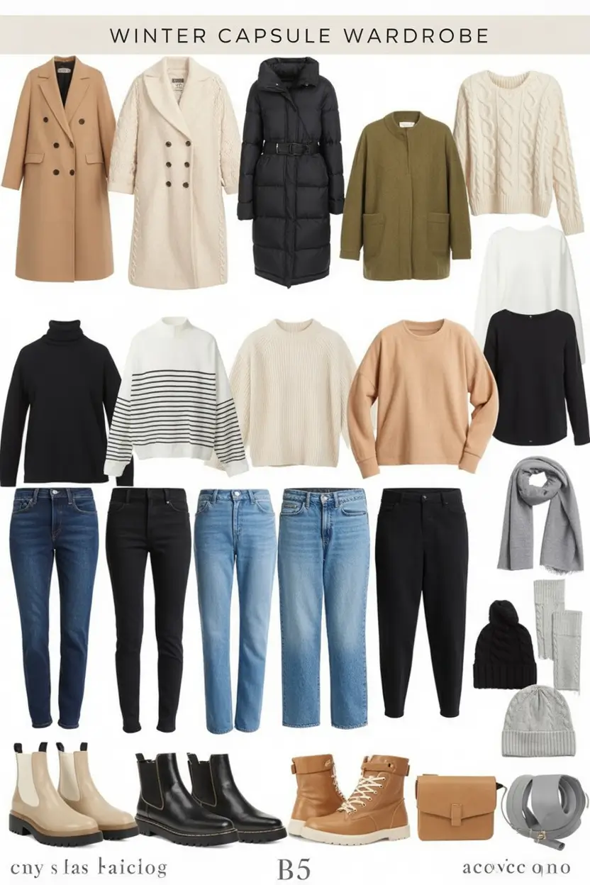 Modern Capsule Wardrobe Plus Size Winter 2025–2026: Effortless, Chic & Confident Looks for Every Woman