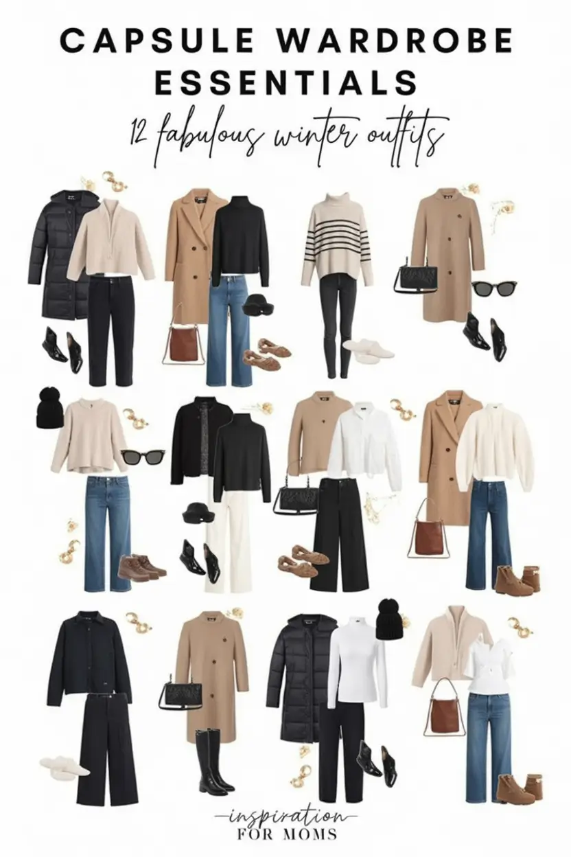 Modern Capsule Wardrobe Plus Size Winter 2025–2026: Effortless, Chic & Confident Looks for Every Woman