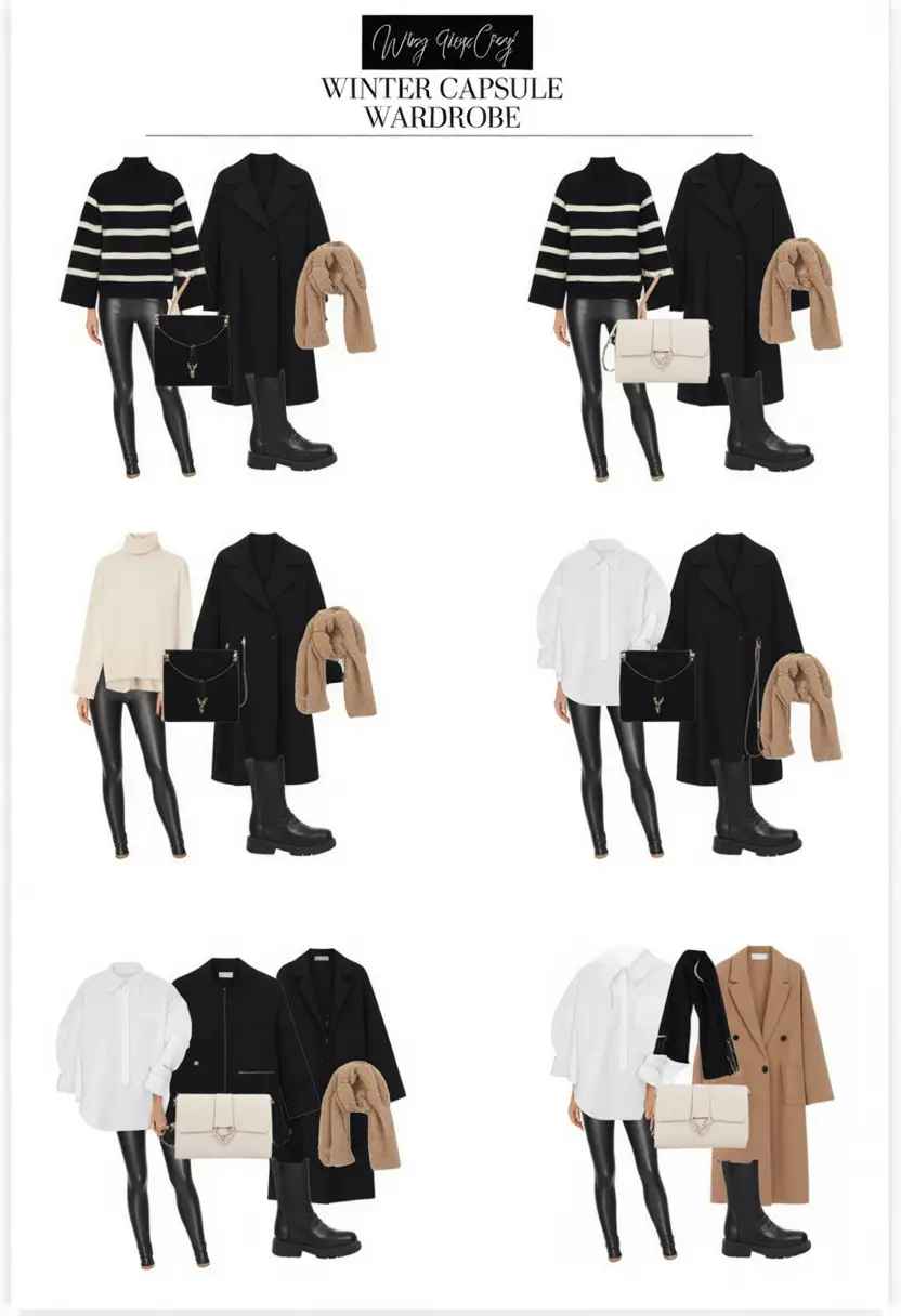 Modern Capsule Wardrobe Plus Size Winter 2025–2026: Effortless, Chic & Confident Looks for Every Woman