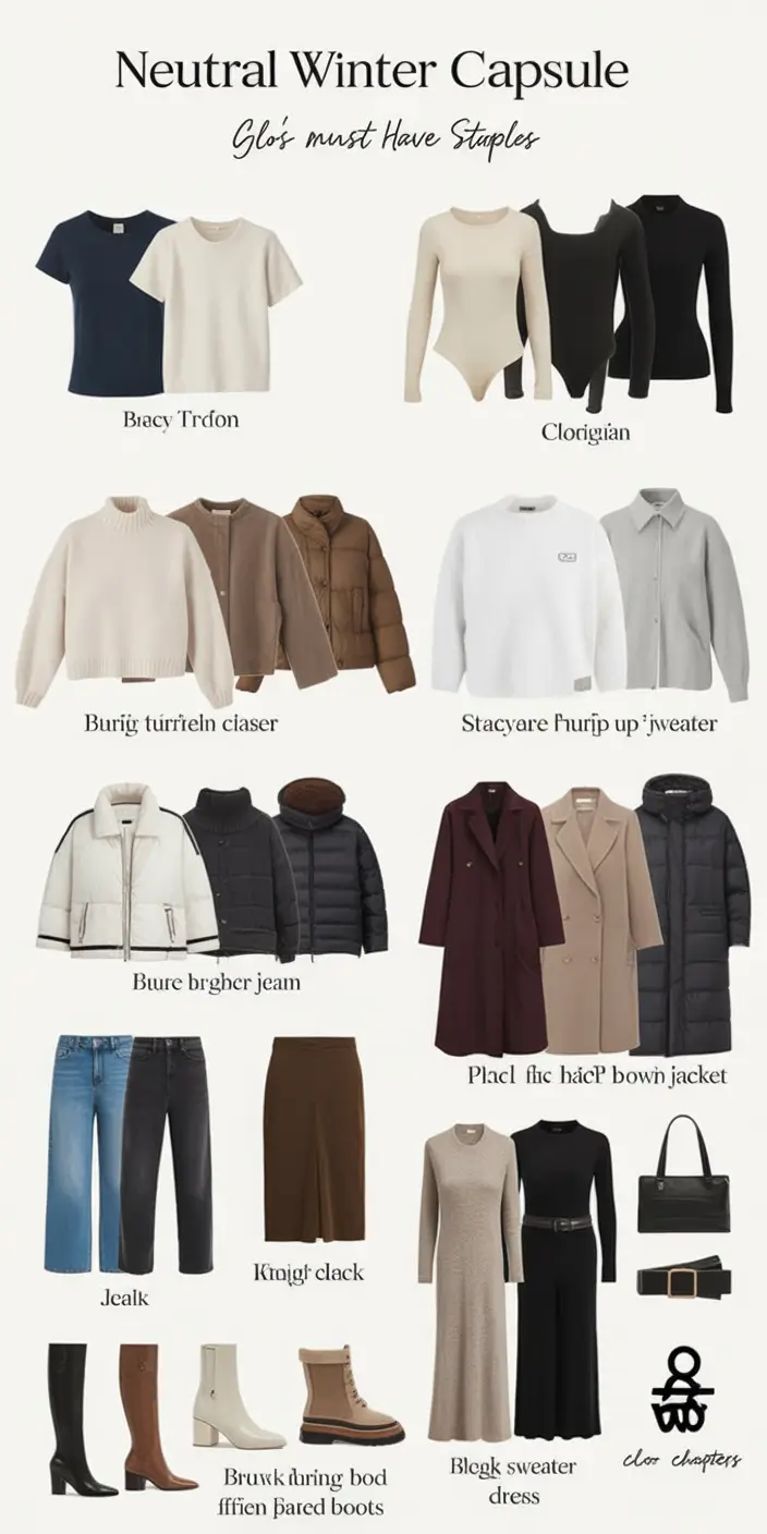 Modern Capsule Wardrobe Plus Size Winter 2025–2026: Effortless, Chic & Confident Looks for Every Woman