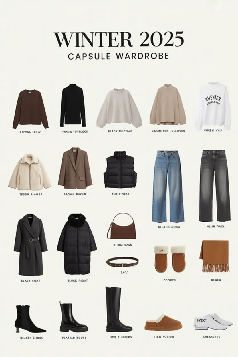 Modern Capsule Wardrobe Plus Size Winter 2025–2026: Effortless, Chic & Confident Looks for Every Woman