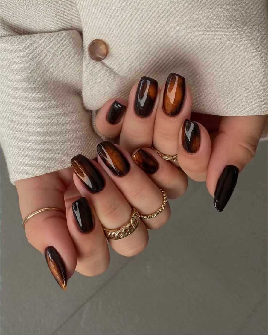 November Nails Ideas 2025: Trendy Colors, Shapes & Designs for Fall