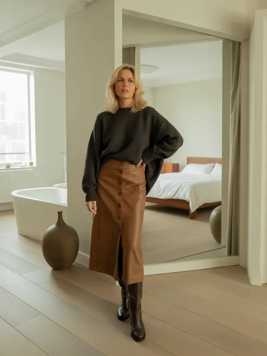 Outfits for Women Over 40 Winter 2025–2026: Chic, Cozy & Timeless Style Ideas