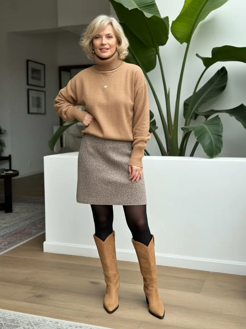 Outfits for Women Over 40 Winter 2025–2026: Chic, Cozy & Timeless Style Ideas