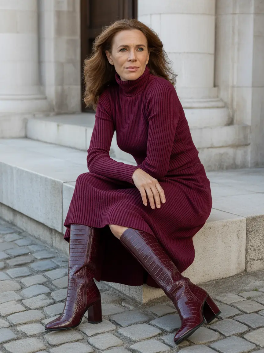 Outfits for Women Over 40 Winter 2025–2026: Chic, Cozy & Timeless Style Ideas