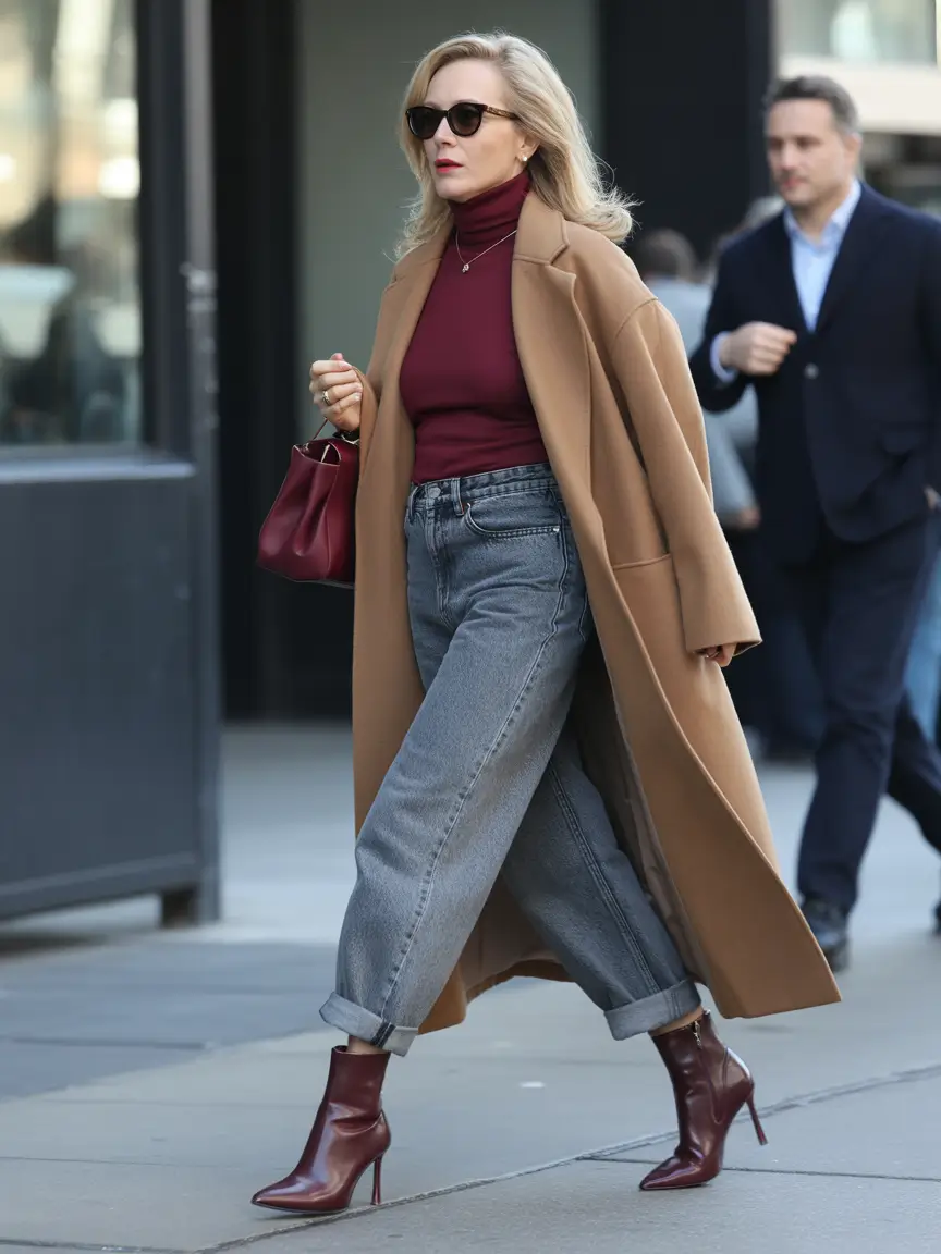 Outfits for Women Over 40 Winter 2025–2026: Chic, Cozy & Timeless Style Ideas