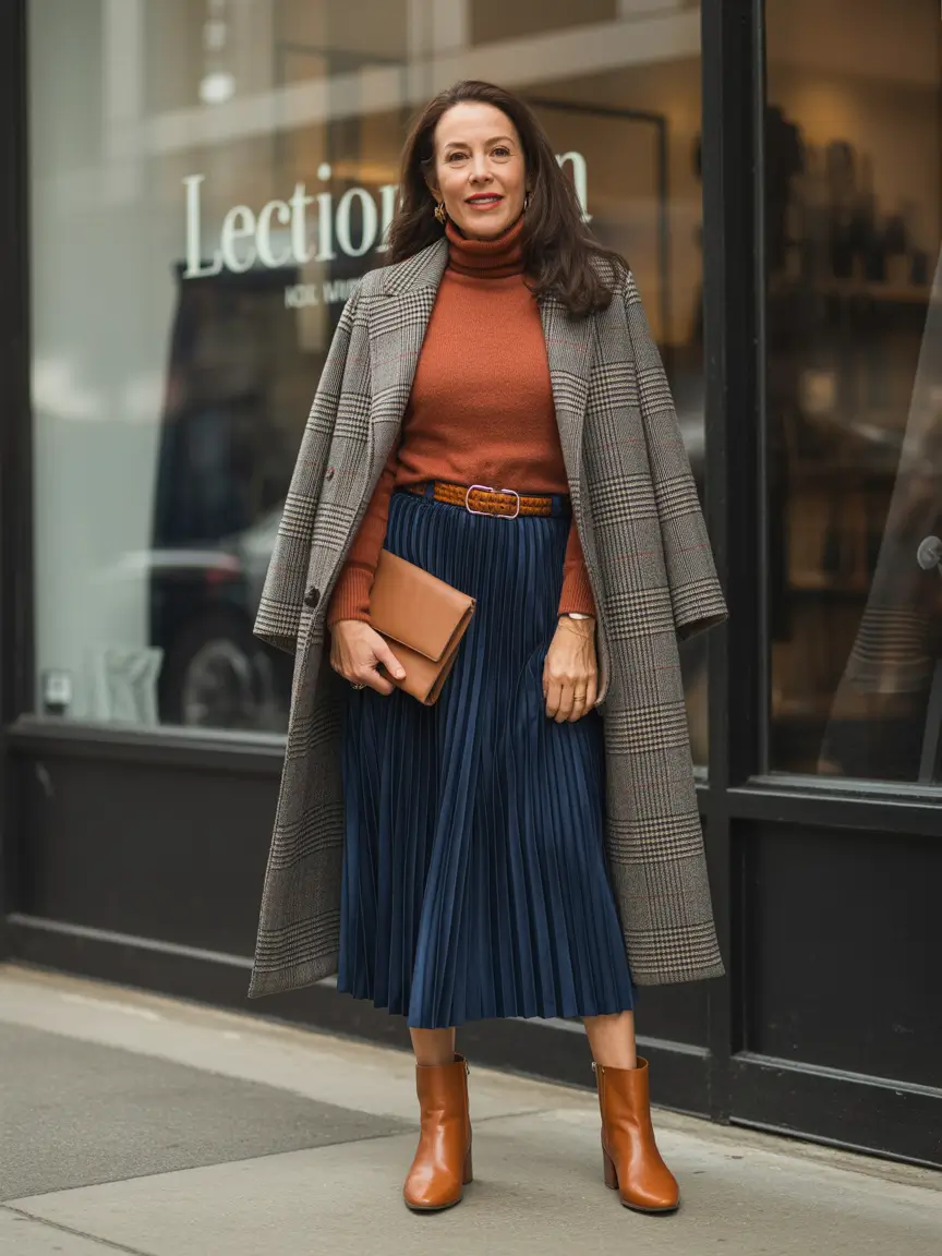 Outfits for Women Over 40 Winter 2025–2026: Chic, Cozy & Timeless Style Ideas