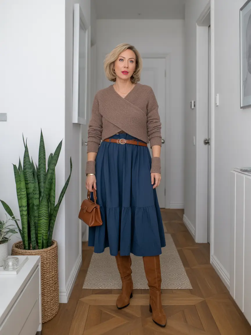 Outfits for Women Over 40 Winter 2025–2026: Chic, Cozy & Timeless Style Ideas