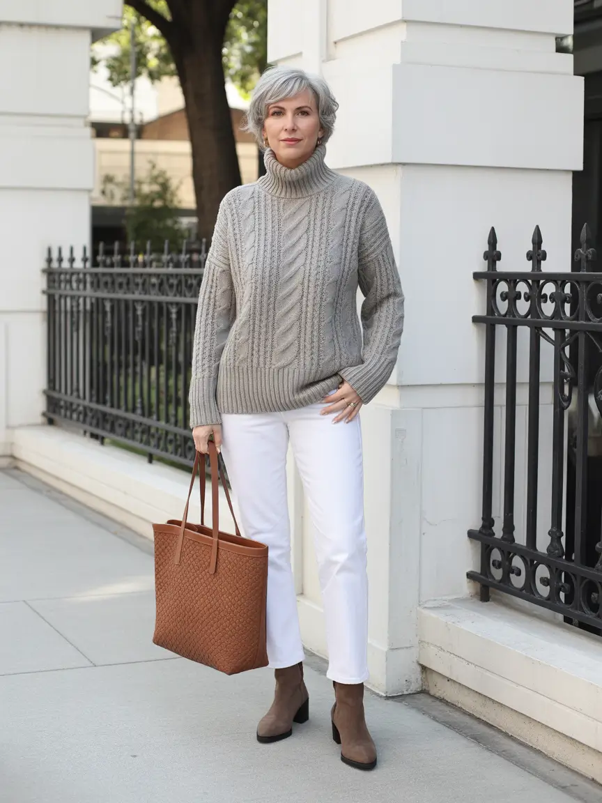Outfits for Women Over 60 Winter 2025–2026: Elegant, Cozy & Classy Looks for the Cold Season