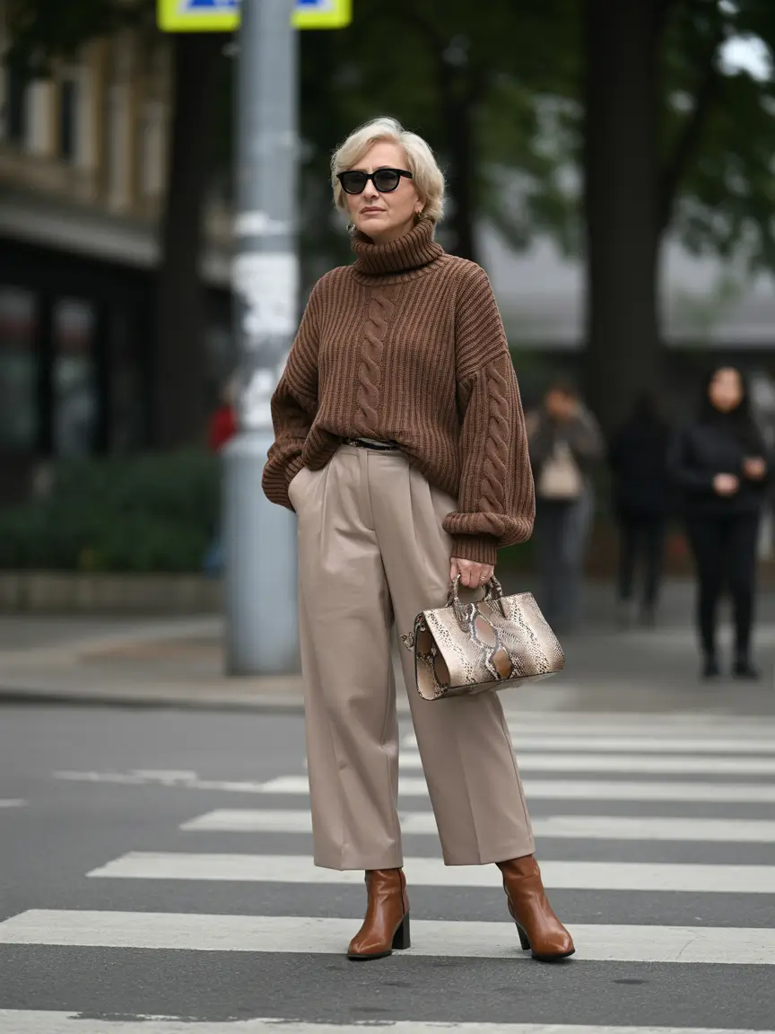 Outfits for Women Over 60 Winter 2025–2026: Elegant, Cozy & Classy Looks for the Cold Season