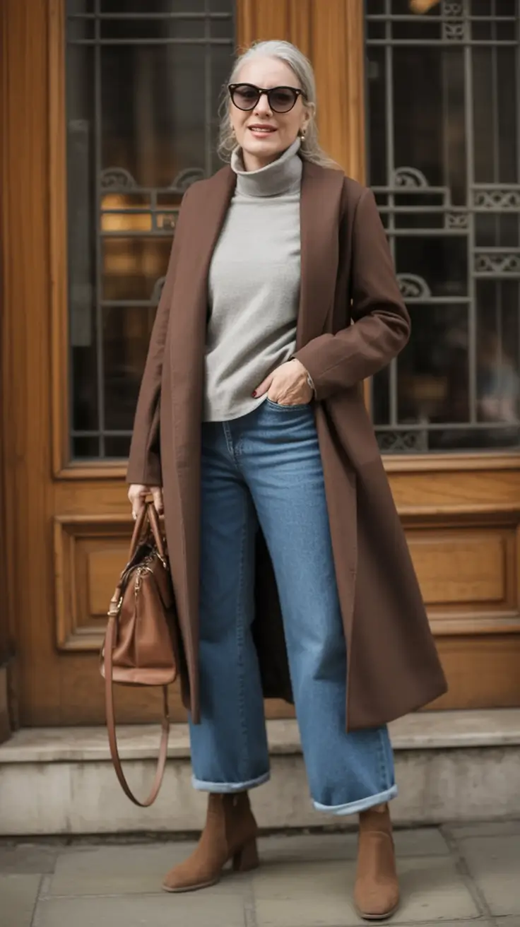 Outfits for Women Over 60 Winter 2025–2026: Elegant, Cozy & Classy Looks for the Cold Season