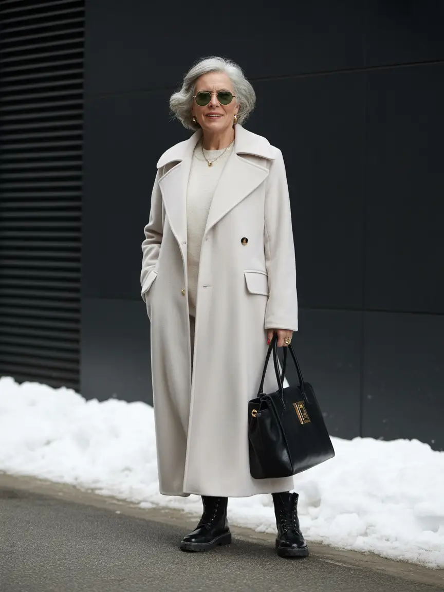 Outfits for Women Over 60 Winter 2025–2026: Elegant, Cozy & Classy Looks for the Cold Season