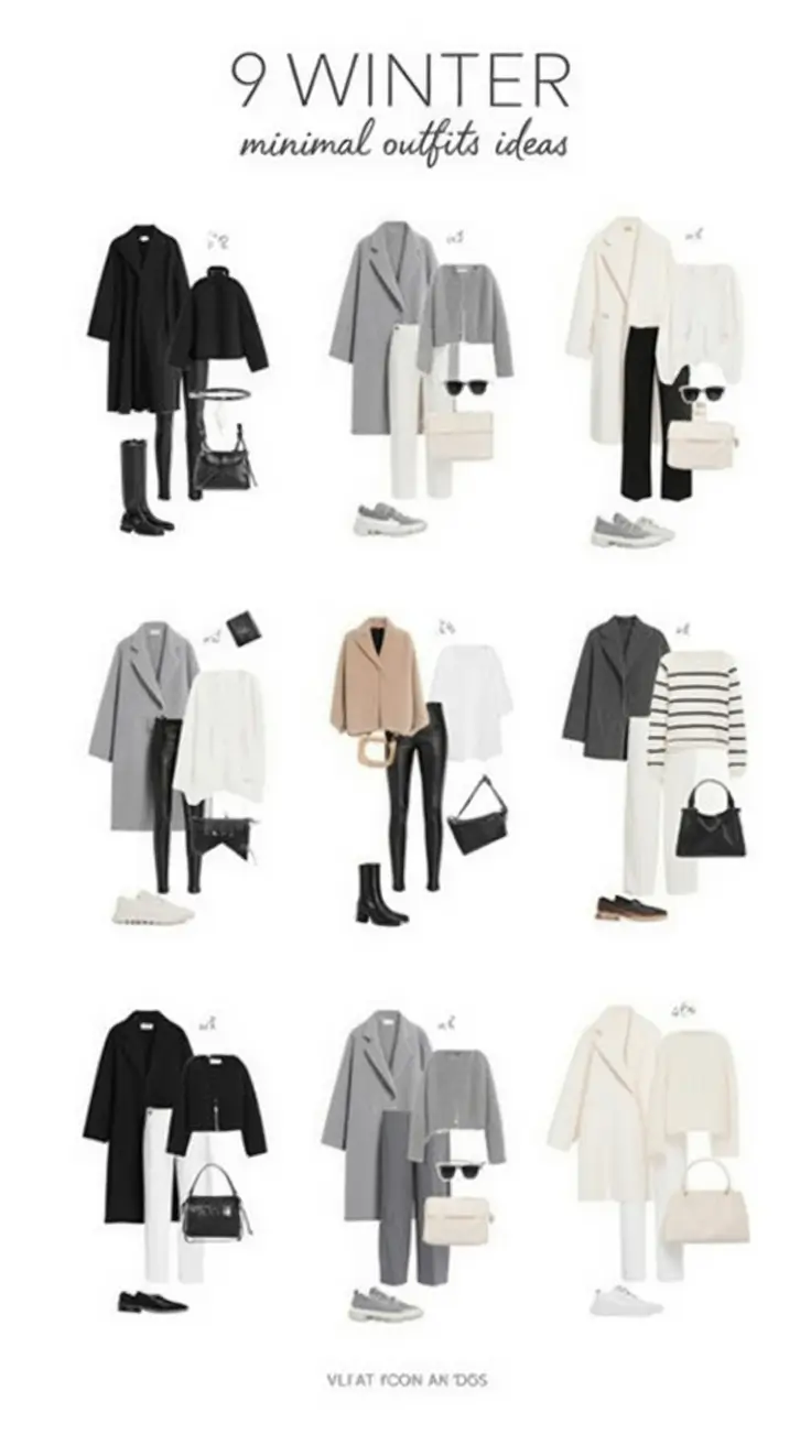 Winter Capsule Wardrobe Ideas 2025 / 2026: Timeless, Effortless & Chic Outfits for Every Occasion