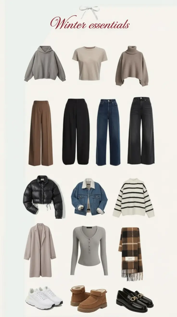 Winter Capsule Wardrobe Ideas 2025 / 2026: Timeless, Effortless & Chic Outfits for Every Occasion