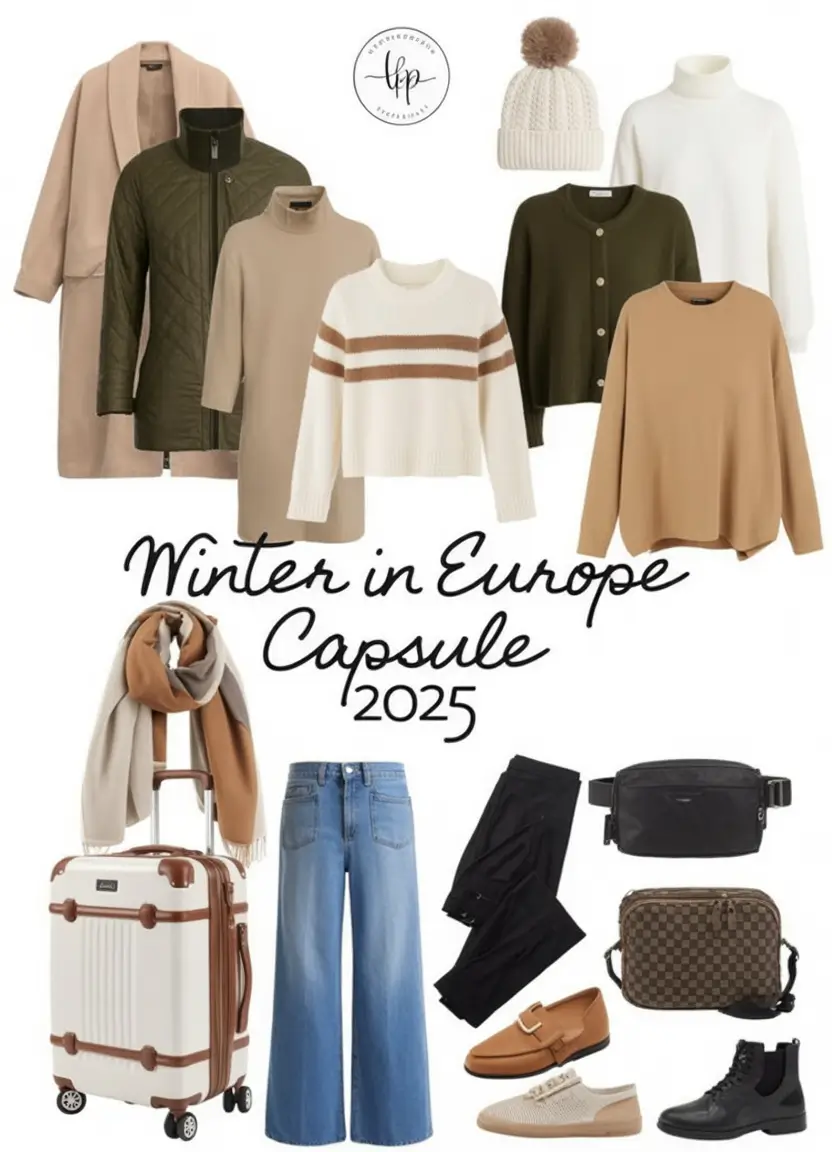 Winter Capsule Wardrobe Ideas 2025 / 2026: Timeless, Effortless & Chic Outfits for Every Occasion