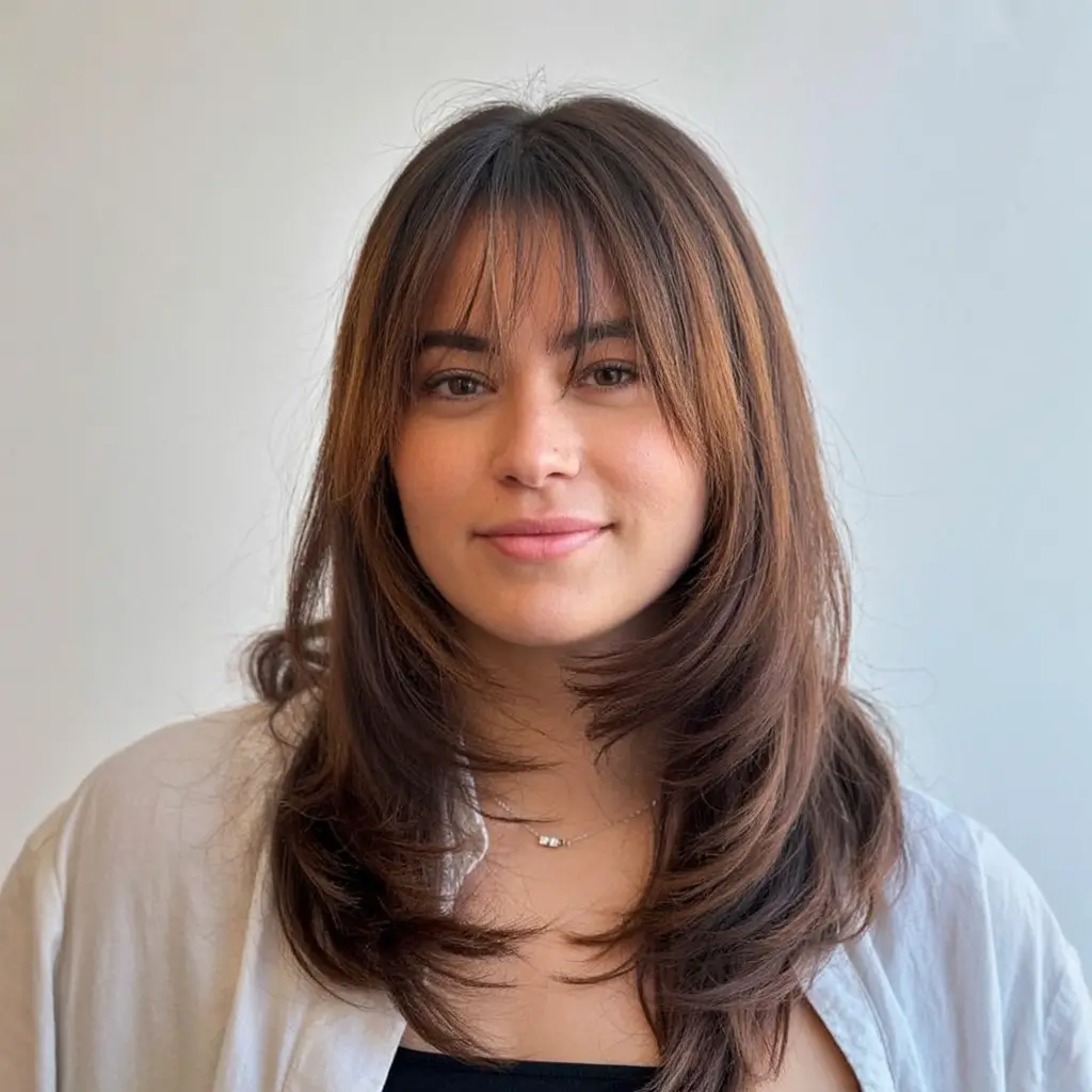 Winter Haircuts for Round Faces 2025–2026 Style Guide: Trendy Medium & Long Looks to Try This Season