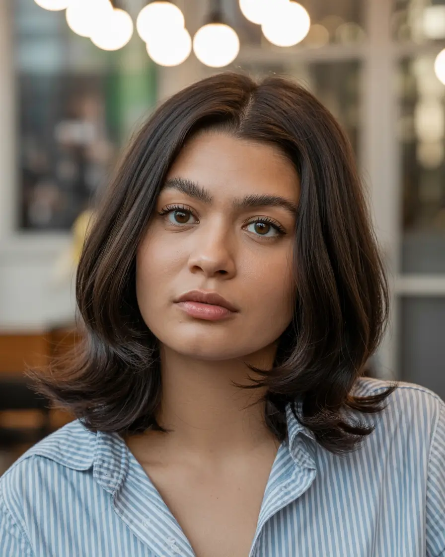 Winter Haircuts for Round Faces 2025–2026 Style Guide: Trendy Medium & Long Looks to Try This Season