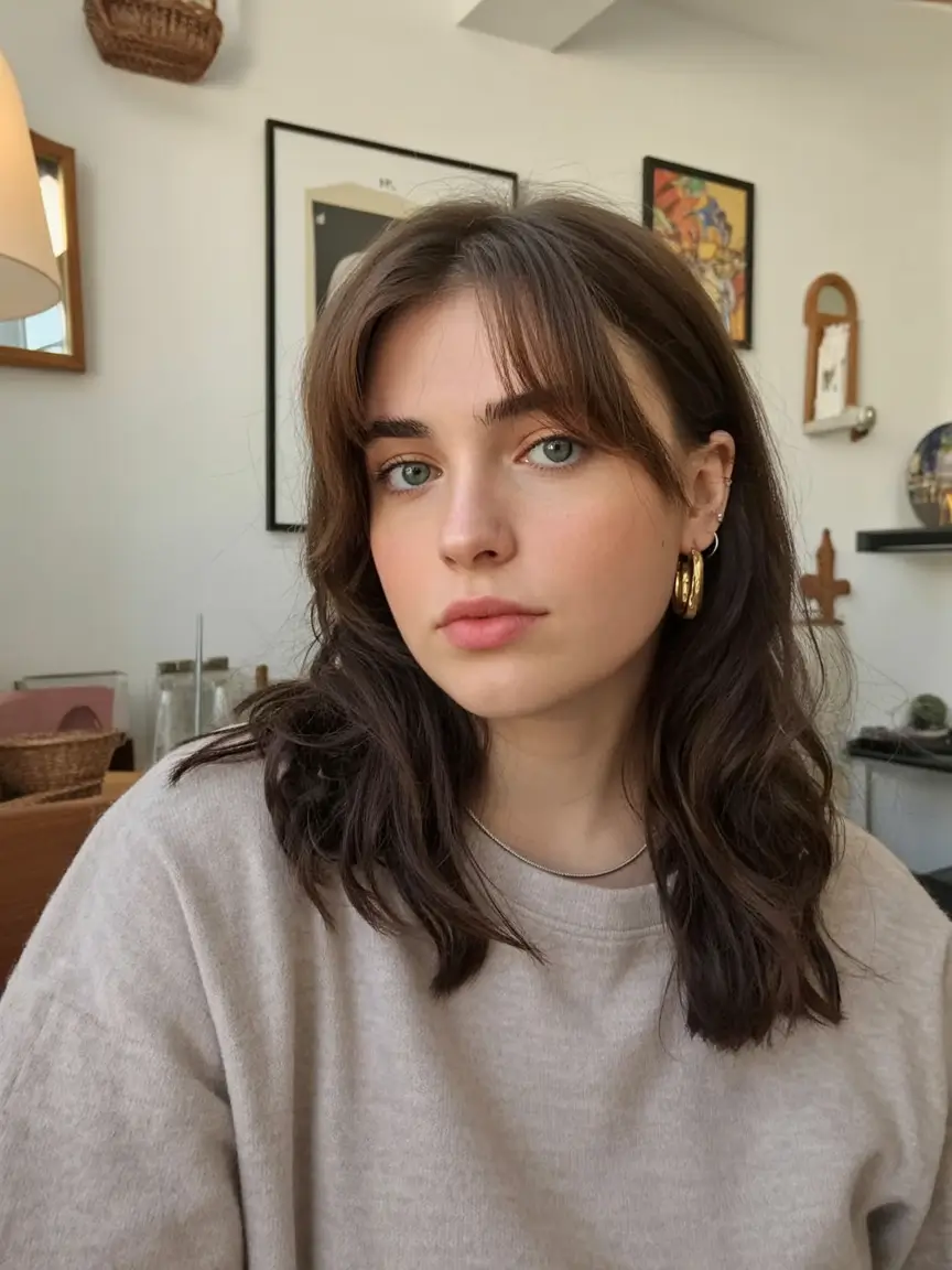 Winter Haircuts for Round Faces 2025–2026 Style Guide: Trendy Medium & Long Looks to Try This Season