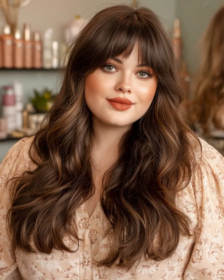 Winter Haircuts for Round Faces 2025–2026 Style Guide: Trendy Medium & Long Looks to Try This Season