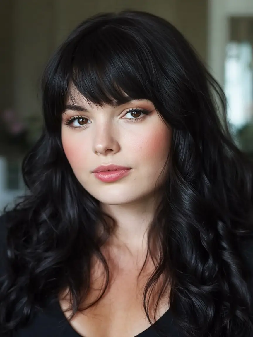 Winter Haircuts for Round Faces 2025–2026 Style Guide: Trendy Medium & Long Looks to Try This Season