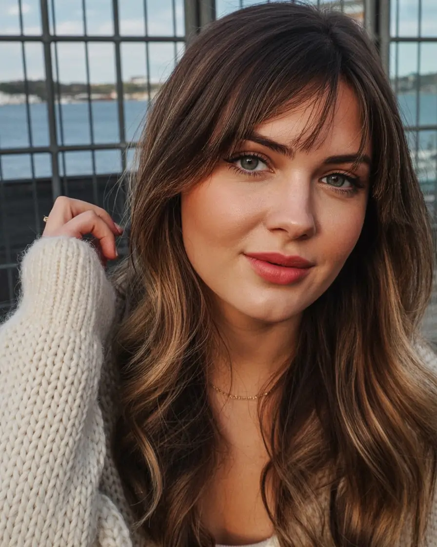 Winter Haircuts for Round Faces 2025–2026 Style Guide: Trendy Medium & Long Looks to Try This Season