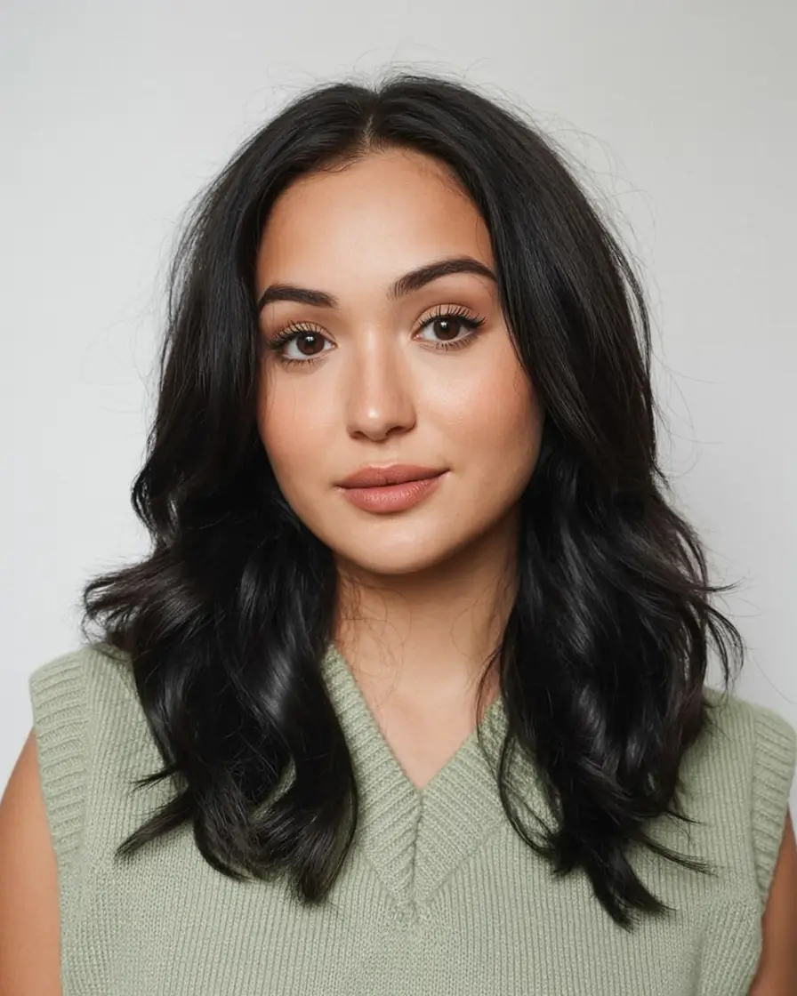 Winter Haircuts for Round Faces 2025–2026 Style Guide: Trendy Medium & Long Looks to Try This Season