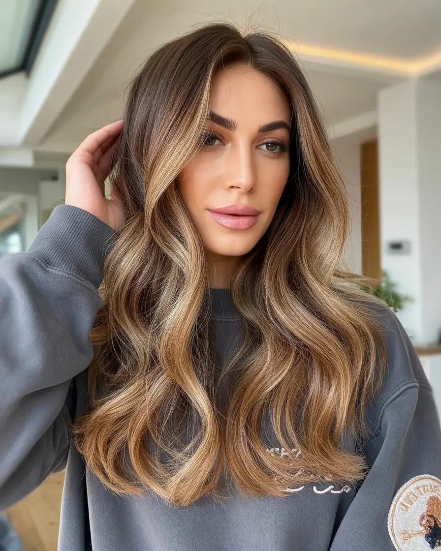 Winter Trending Hair Colors Ideas 2025–2026: Soft Brunettes, Honey Balayage & Chic Seasonal Shades