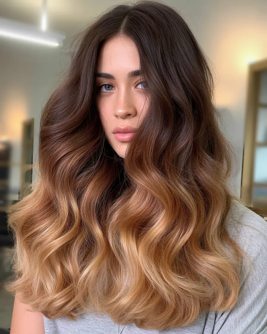 Winter Trending Hair Colors Ideas 2025–2026: Soft Brunettes, Honey Balayage & Chic Seasonal Shades