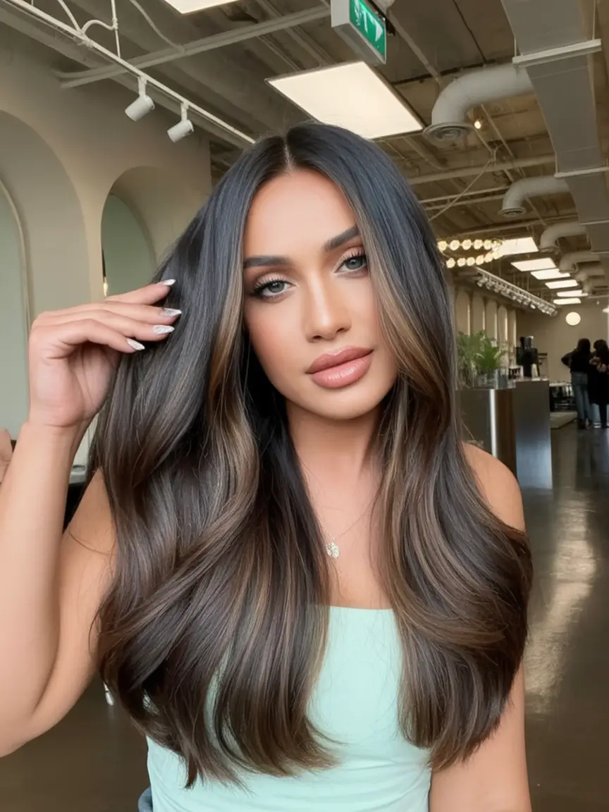 Winter Trending Hair Colors Ideas 2025–2026: Soft Brunettes, Honey Balayage & Chic Seasonal Shades