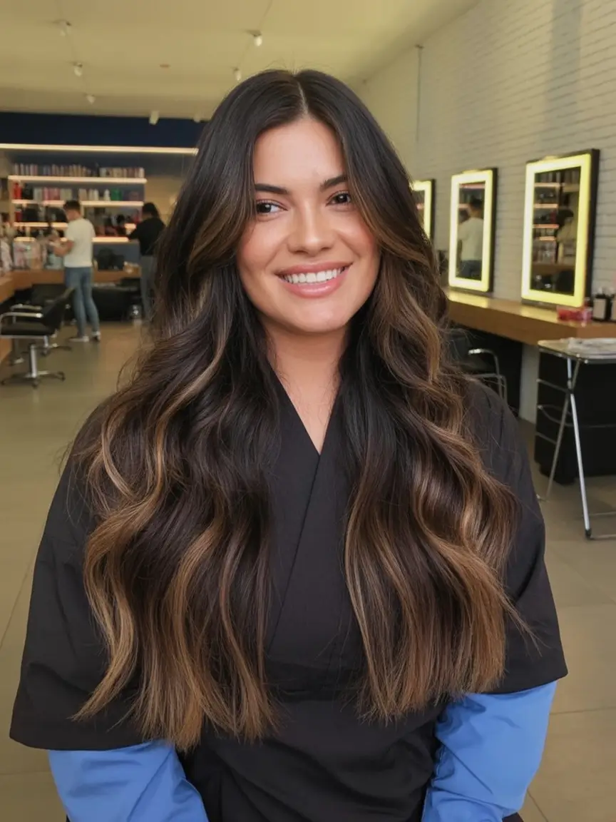 Winter Trending Hair Colors Ideas 2025–2026: Soft Brunettes, Honey Balayage & Chic Seasonal Shades